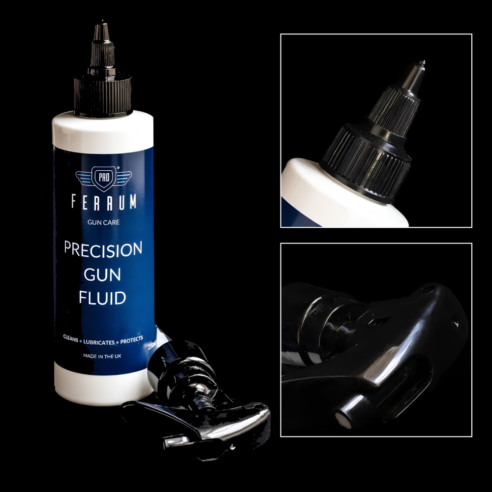 Pro Ferrum Precision Gun Fluid with it's new applicator options
